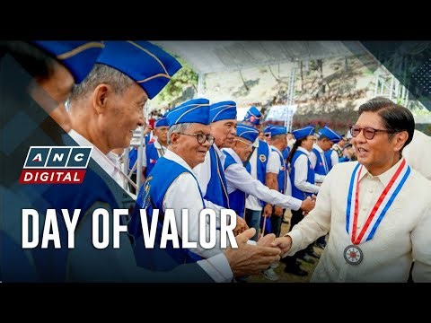 What Marcos said during Day of Valor commemoration | ANC