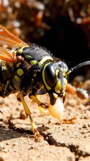 Wasp – Epic Battle with Fire Ants | Mysterious Animals Around Us