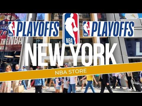 Inside NBA STORE New York City: 2026 Playoffs