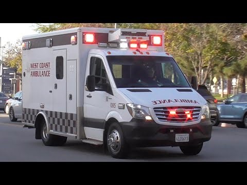 *RARE* West Coast Ambulance Critical Care Unit Transporting Code 3 1/30/2026