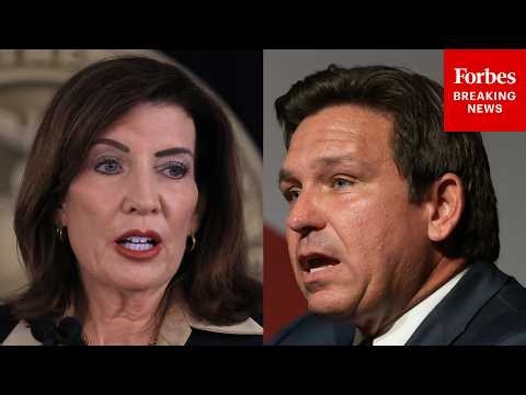'What Are They Taxing You For?': Ron DeSantis Goes Off On New York's Budget