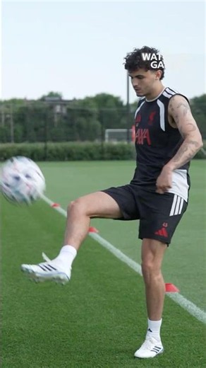 Stefan Bajcetic back on the grass
