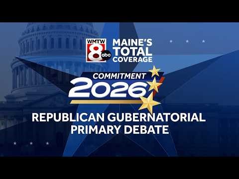 Maine gubernatorial Republican primary debate 2026
