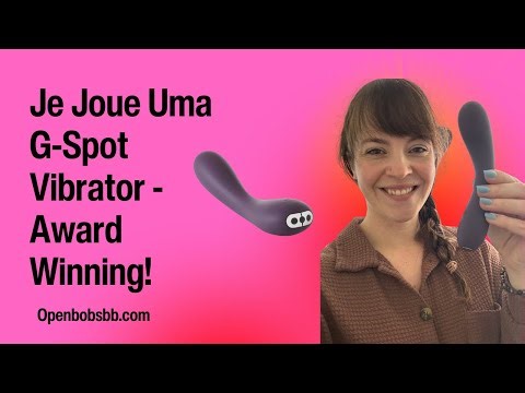 Educational Sex Toy Review - Je Joue Uma G Spot Silicone Handheld Internal and External Vibrator