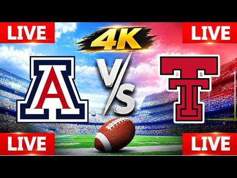 Arizona vs Texas Tech LIVE STREAM Full Game | Oct 31 | College Football 2025 | NCAAF Week 9
