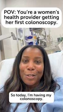 Get the colonoscopy!