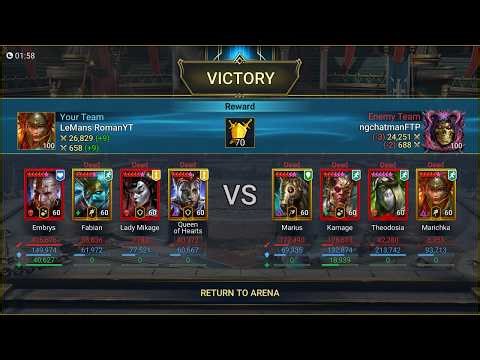 Live Arena Season 11 Day 10