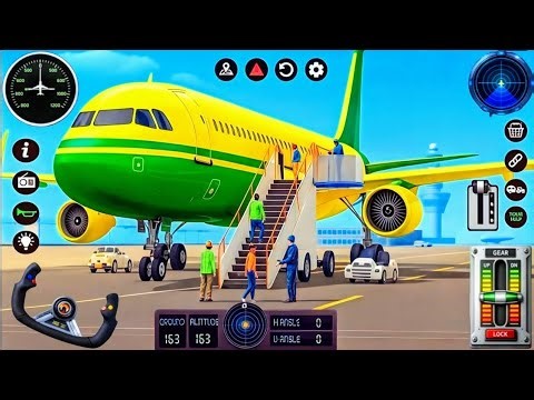 Flight Airplane City Pilot Simulator - Plane Boeing Emergency Landing - Android Gameplay