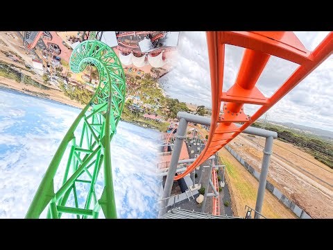 Riding EVERY Roller Coaster at Gumbuya World + Best Water Slides