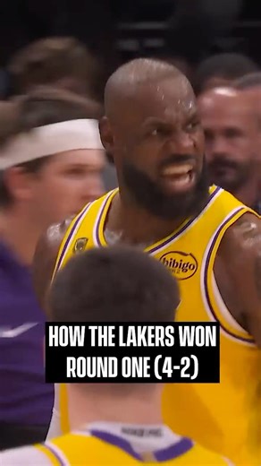 How the Lakers Advanced to the Western Conference Semifinals #NBAPlayoffs