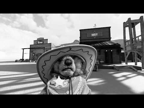 Tommy Bear on the Set of High Noon Horror