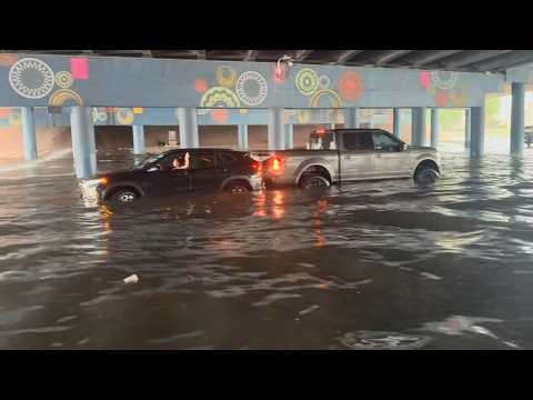 Houston Flooding Caught on Camera | I-45, I-10, Harrisburg Blvd | April 18, 2026