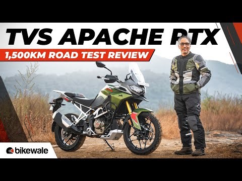 TVS Apache RTX 1,500km City, Touring Test I Should you buy it? I BikeWale I Watch in 4K