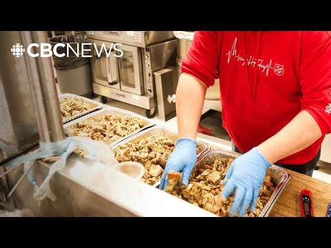 Hundreds showed up for Salvation Army's Christmas Day lunch in Vancouver