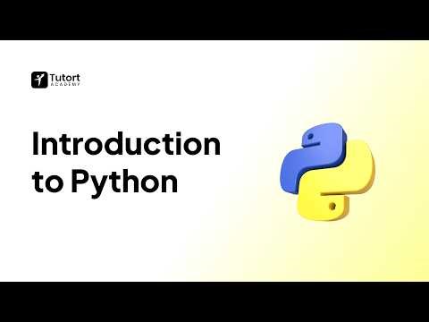 Python Basics for Beginners | Introduction to Python Programming