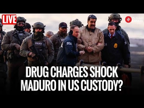 LiveMaduro Faces US Drug Charges: Venezuelan Leader Arrives in New York | Maduro in New York