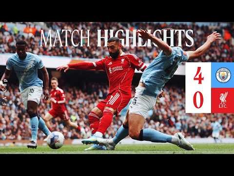 Highlights: Manchester City 4-0 Liverpool | FA Cup Quarter-Final