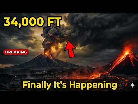 TWO VOLCANOES EXPLODING NOW! Sheveluch Blasts 34,000 Feet as Mayon Unleashed 539 Earthquakes