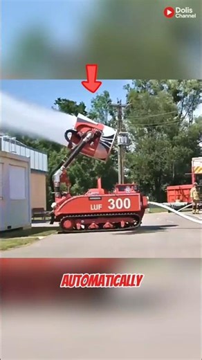 Super Smart Firefighting Robot! 😱 #tech #shorts