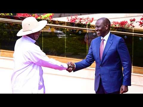 LIVE; PRESIDENT RUTO AND MUSEVENI LAUNCHING SGR IN KISUMU!