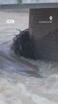 Torrential Rains Sweep Through Spain's Els Poblets As Cars Pile Up | IGR | India Global Review