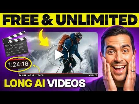 STOP Paying: Make LONG AI Videos FREE & UNLIMITED in 2026