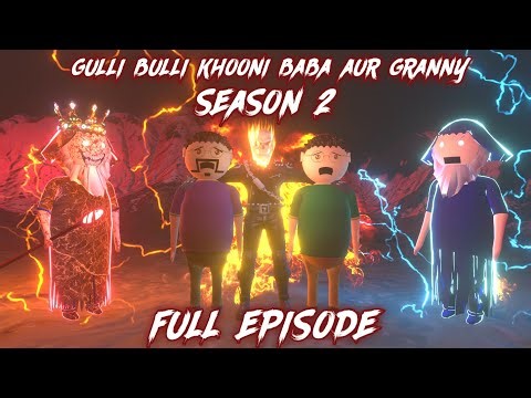 Gulli Bulli Khooni Baba Aur Granny {FULL STORY} | GULLI BULLI CARTOON | MAKE JOKE KAMIL