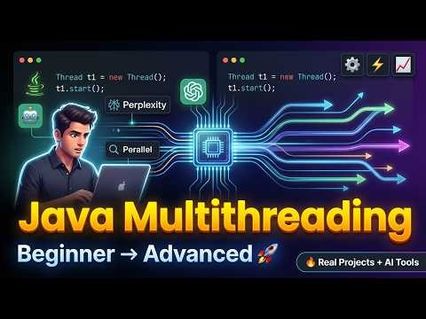Multithreading in Java 🚀 | Complete Tutorial (Beginner to Advanced) with Real Projects
