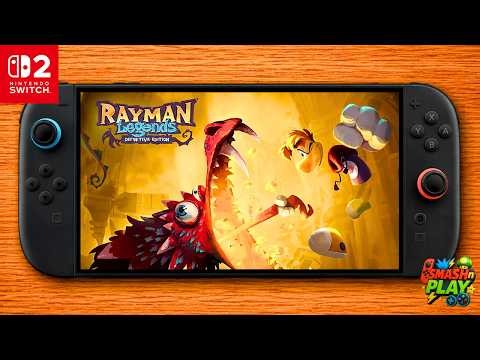 Rayman Legends Definitive Edition Gameplay on Nintendo Switch 2