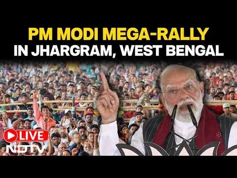 PM Modi LIVE Today | PM Modi Mega Rally In Jhargram, West Bengal | West Bengal Elections 2026