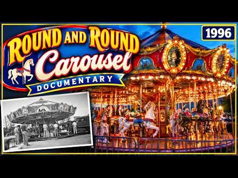 Round and Round Carousels (1996) 🎠 Vintage Documentary of America's Historic Merry-Go-Rounds