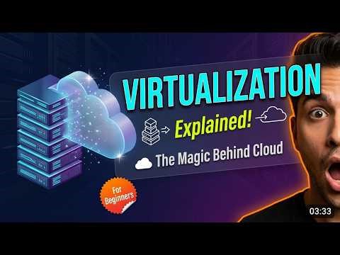 Virtualization Explained! 🤯 The Magic Behind Cloud Computing ☁️
