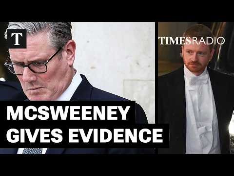 LIVE: Morgan McSweeney & Philip Barton Give Evidence Before MPs | Times Radio Analysis