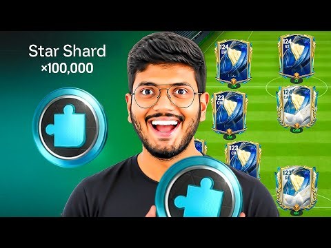 100,000 Shards - TOTS Squad Builder in FC MOBILE