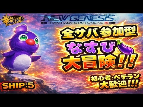【PSO2NGS/公認】大晦日だよ！！！！皆、助けてえええええ！！！！！【全サバ参加型】