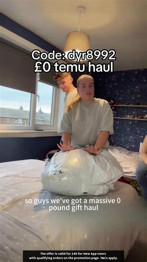 Get Amazing £0 Gifts with Temu Code DYR8992