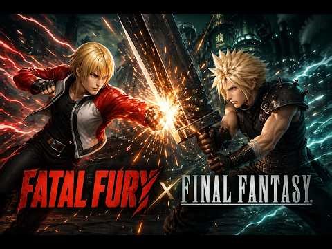 Rock Howard vs Cloud Strife | Fatal Fury x Final Fantasy Character Interaction