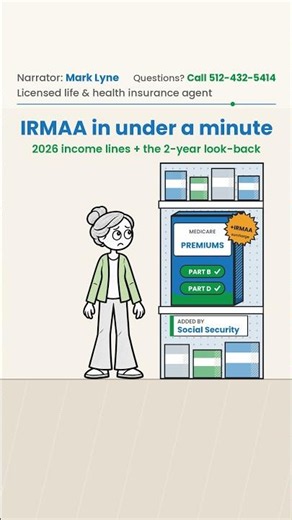 Over $109K? Your Medicare Premium Could Rise in 2026 #medicare #irmaa