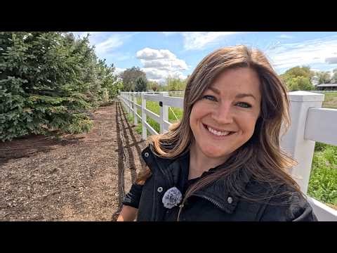 Planting Evergreens, Shrubs, a Tree, Perennials, Stock & Sweet Peas! 🙌🌸🌿 // Garden Answer