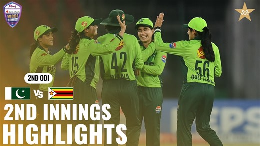 2nd Innings Highlights | Pakistan Women vs Zimbabwe Women | Match 02 | ODI Series 2026 | M9H1K