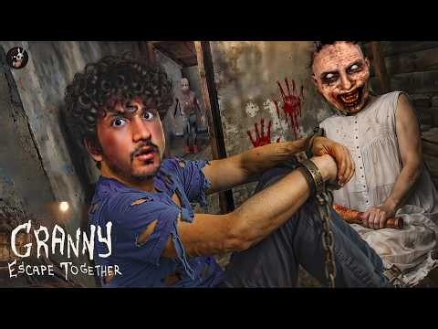 The Hardest Granny Escape Together Challenge Ever! 💀 #grannygame