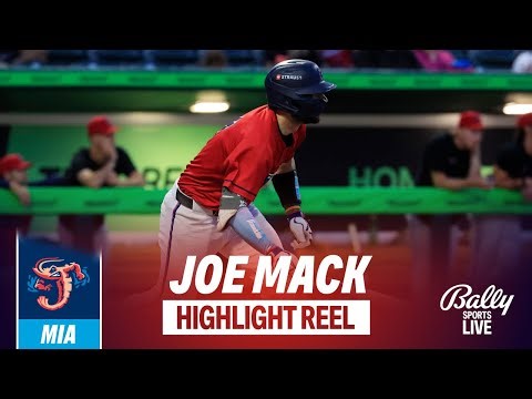 Marlins C Joe Mack 2025 Minor League Baseball Highlights | Bally Sports Live