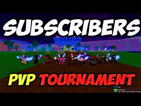 [LIVE]🔴Blox Fruits PVP TOURNAMENT