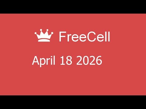 Microsoft Solitaire Collection - FreeCell - April 18 2026