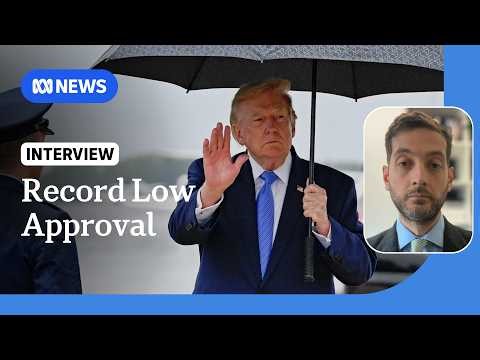 Trump's approval rating hits historic lows ahead of midterm elections | ABC NEWS