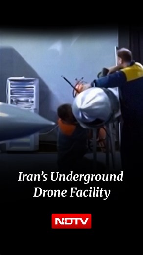 Iran's State TV Airs Footage Of Underground Drone Facility
