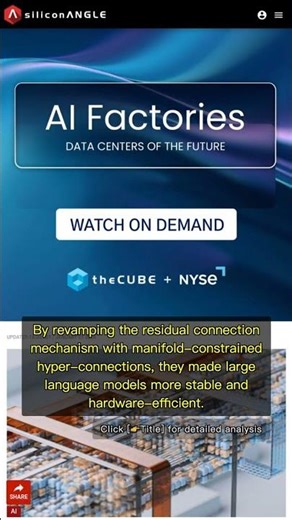 🧐👉 DeepSeek's mHC: How a New AI Architecture Crushes Old Limits #QixNewsAI