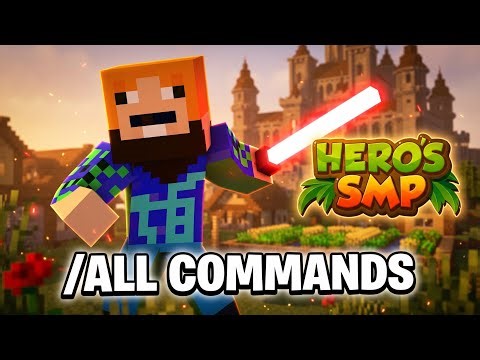 HERO SMP How To Join? 🔥 ALL COMMANDS + IP & PORT (Java + Bedrock) #herosmp #bhundpaji