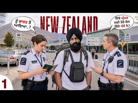 ਪਹਿਲੀ ਵਾਰ ਚੱਲਿਆ ਮੈਂ ਨਿਊਜ਼ੀਲੈਂਡ🇳🇿Flying to New Zealand First Time