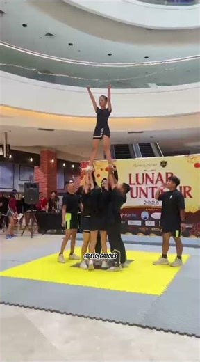 REHEARSAL ETC GATORS - GROUP STUNT INTERMEDIATE LEVEL 2 #like #subscribe #cheerleader #cheerleading